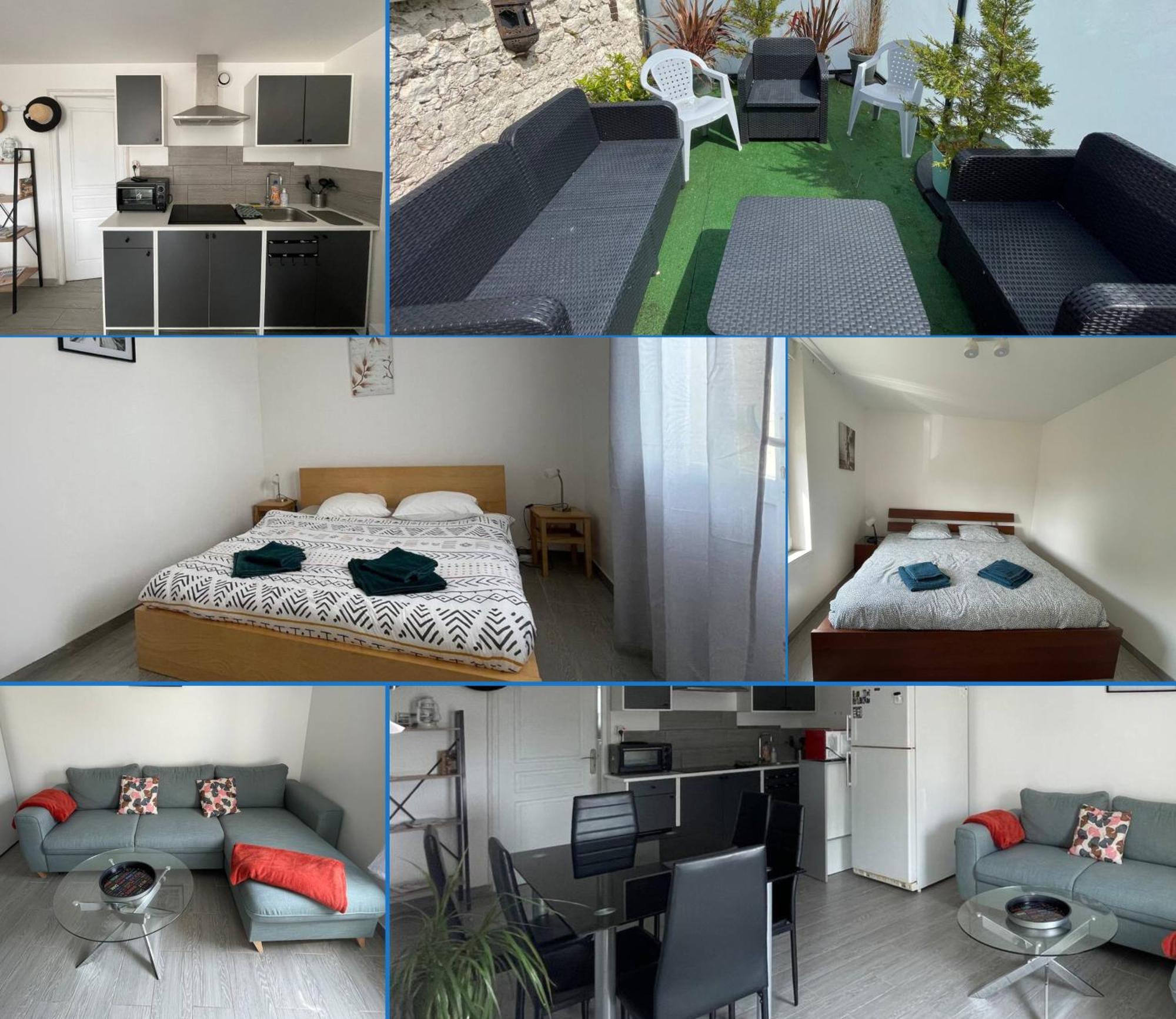 Apartment Spacious Omaha Duplex: 4-bedroom Retreat With Terrace Vierville-sur-Mer